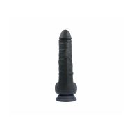 Realistické dildo Virgite R9 Čierna 19 cm