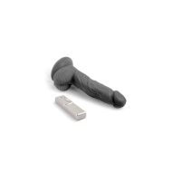 Realistické dildo VSCNOVELTY Čierna 22 cm