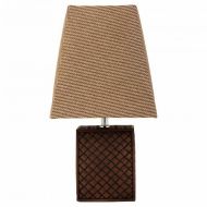 Stolná lampa Alexandra House Living Gaštanová Polyesterová živica 220-240 V 13 x 24 x 13 cm