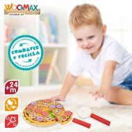 Drevená hra Woomax Pizza 27 Kusy (6 kusov)