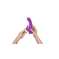 Vibrátor pre dvojicu Dual Stimulation FemmeFunn Pirouette Purpurová