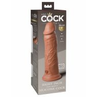 Dildo Pipedream King Cock Elite Gaštanová