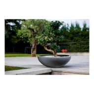 Kvetináč EDA Graphit Washbasin Sivá Tmavo-sivá (Ø 59 x 21 cm)