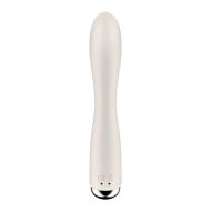 Vibrátor pre dvojicu Dual Stimulation Satisfyer Spinning Rabbit 1 Biela