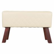 Stolička Alexandra House Living PVC Drevo MDF 30 x 47 x 72 cm