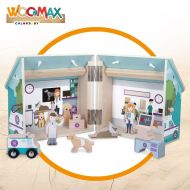 Playset Woomax Veterinár 9 Kusy 4 kusov 19 x 18 x 19 cm