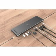 USB rozbočovač Mobility Lab Dock Adapter 11 in 1 Sivá 100 W