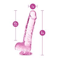 Realistické dildo Blush Naturally Yours TPE Ø 2,8 cm