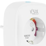 Chytrá Zástrčka KSIX Smart Energy Slim WIFI 250V Biela