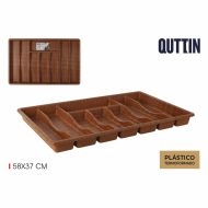 Organizér na príbor Quttin 59 x 38 cm Termoplast (12 kusov)