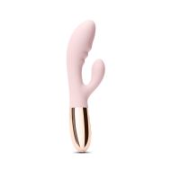 Vibrátor pre dvojicu Dual Stimulation Le Wand Blend Rose Gold Zlatá Ružové zlato