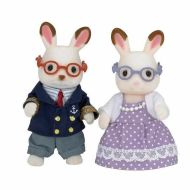 Pohyblivé figúrky Sylvanian Families 5190 Grandparents Rabbit Chocolate