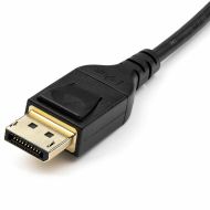 Kábel Mini DisplayPort na DisplayPort Startech DP14MDPMM2MB Čierna