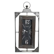 Nástenné hodiny DKD Home Decor Loft Drevo Železo (29 x 6.5 x 61 cm)