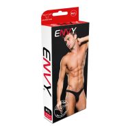 Stringy Envy Lowrise Zip Čierna S/M