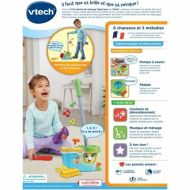 Sada na čistenie a odkladanie Vtech Little Magi'clean Cleaning Trolley Hračky