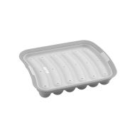 Sausage mould Quttin Mikrovlnnú Rúru Silikónové 17 X 18 cm (24 kusov)