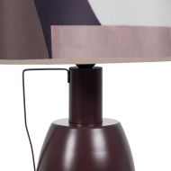 Stolná lampa Gaštanová Železo 60 W 220-240 V 30 x 30 x 49 cm