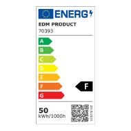 Žiarovkový projektor EDM 50 W 3500 lm 6400K