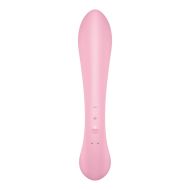 Vibrátor pre dvojicu Dual Stimulation Satisfyer Triple oh Ružová