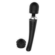 Nabíjateľná masážna hlavica PalmPower Curve Bodywand Bodywand Curve Čierna