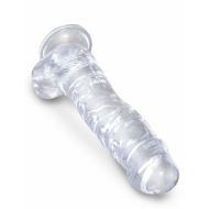 Realistické dildo Pipedream King Cock Clear