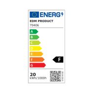 Žiarovkový projektor EDM 1520 Lm 20 W 4000 K