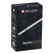 Dilátor Thin Finn Urethral Sound Mystim Striebro (15 cm)