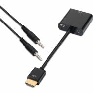 Adaptér HDMI na SVGA s Audio Aisens A122-0126 Čierna 10 cm