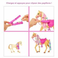 Sada hračiek Barbie Toilettage des Chevaux Plastické