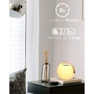 Bluetooth reproduktor s LED lampou KSIX Bubble Biela 5 W Prenosný