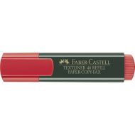 Zvýrazňovač Faber-Castell TEXTLINER 48 Červená (10 kusov)