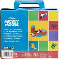 Miska so zabudovanou fľašou Mickey Mouse CZ11277 380 ml 17 cm Plastické