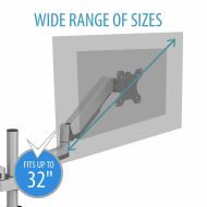 Držiak na televíziu V7 DM1DTA-1E 32" 8 kg