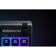 Klávesnica SteelSeries Apex 3 Gaming Čierna S káblom Francúzština AZERTY AZERTY