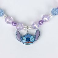 Súprava bižutérie Stitch Modrá Purpurová 3 Kusy