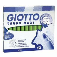 Sada fixiek Giotto Turbo Maxi Svetlozelený (5 kusov)