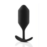 Čierny análny kolík Snug Plug 4 B-Vibe 96779 Čierna