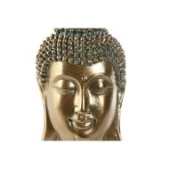 Dekoratívne postava Home ESPRIT Zlatá Buddha Orientálny 16 x 15,5 x 28 cm