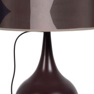 Stolná lampa Gaštanová Keramický 60 W 220-240 V 22 x 22 x 31,5 cm