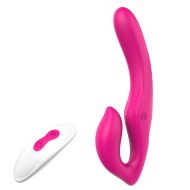 Masturbátor v tvare vagíny a zadku Double Penetration Dream Toys Essentials Ružová