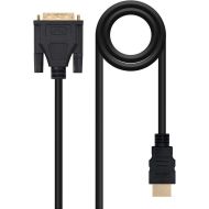 Kábel HDMI na DVI NANOCABLE 10.15.0503 3 m Čierna