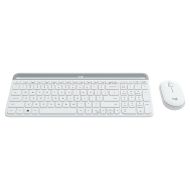 Klávesnica a myš Logitech MK470 Biela Francúzština AZERTY