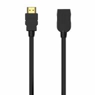 HDMI Kábel Aisens A120-0544 Čierna 1 m