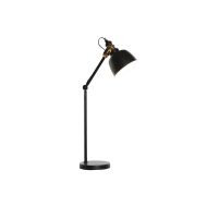 Stolná lampa DKD Home Decor 41 x 18 x 59 cm Čierna Zlatá Kov 220 V 50 W