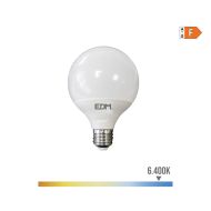 Led baterka EDM F 10 W E27 810 Lm 12 x 9,5 cm (6400 K)