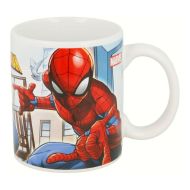 Hrnček Spider-Man Great power Modrá Červená Keramický 350 ml