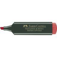 Zvýrazňovač Faber-Castell TEXTLINER 48 Červená (10 kusov)