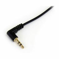 Kábel Audio Jack (3,5 mm) Startech MU1MMSRA Čierna 0,3 m