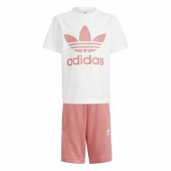 Detská športová súprava Adidas Trifolio Biela